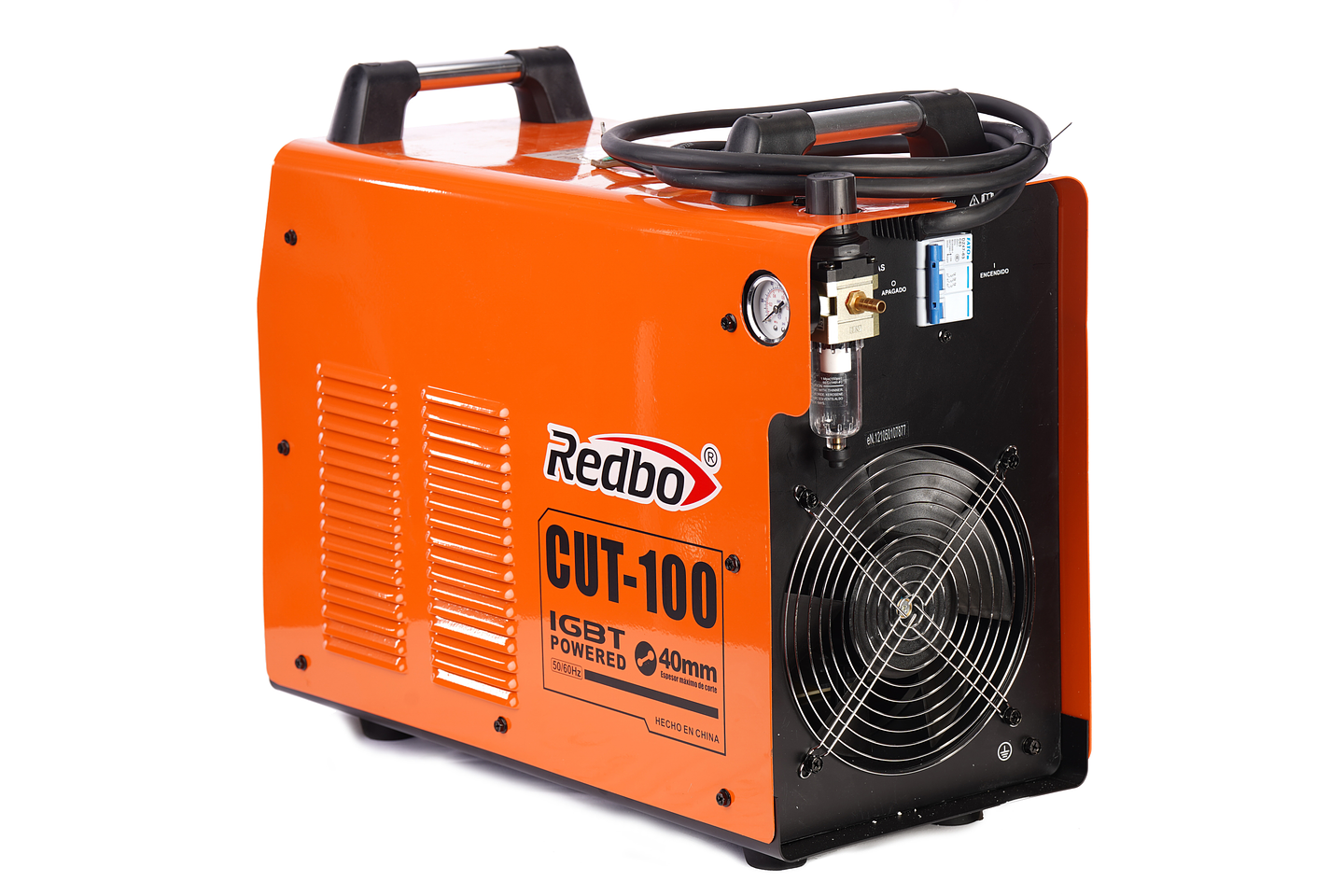 Cortadora de Plasma Industrial Trifásica Redbo CUT-100 (100A, 380V, Gatillo 2T/4T) 4