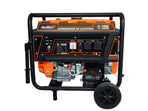 Generador Bencinero con Partida Eléctrica REDBO CL-7000
