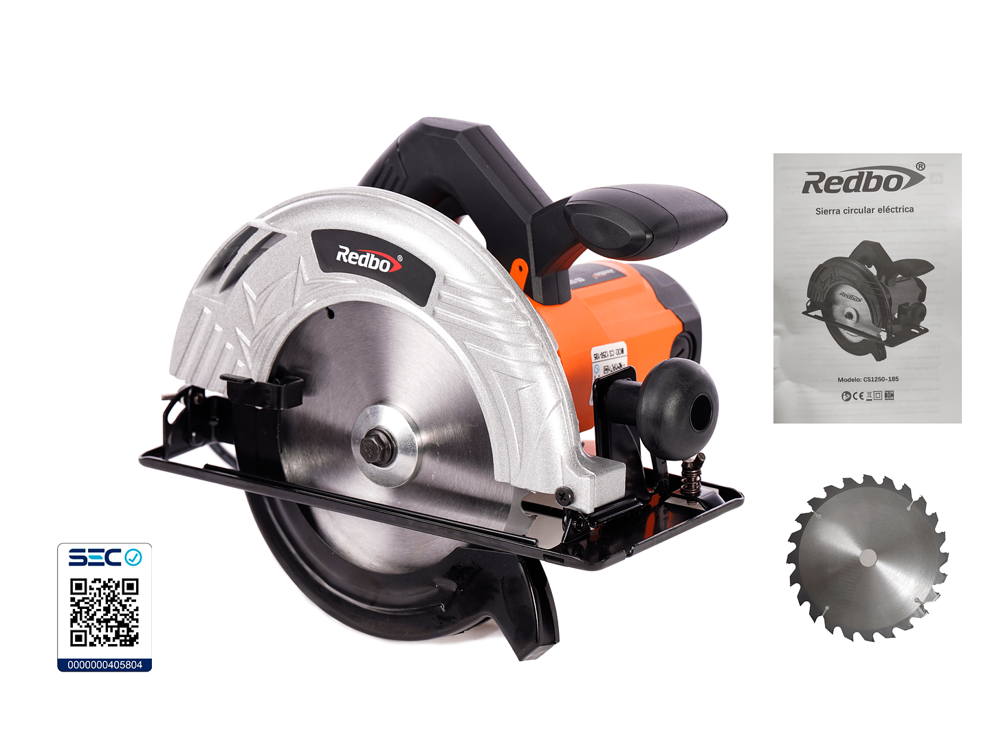 Sierra Circular Eléctrica Redbo CS 1250-185 (1250W, 7 1/4