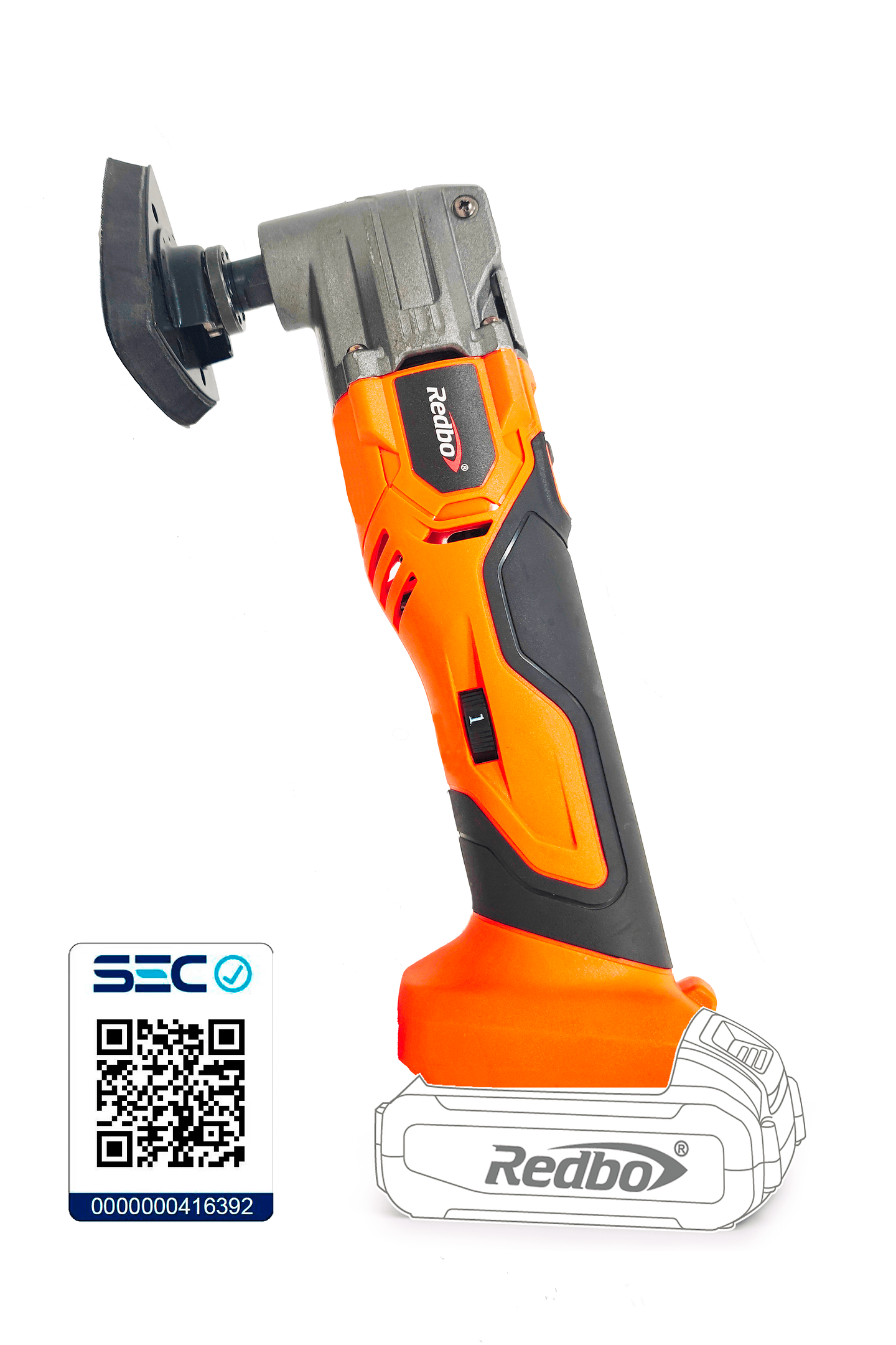 Herramienta Multipropósito Inalámbrica Redbo MT 21V-3 21V (Solo Herramienta - Sin Batería) 1