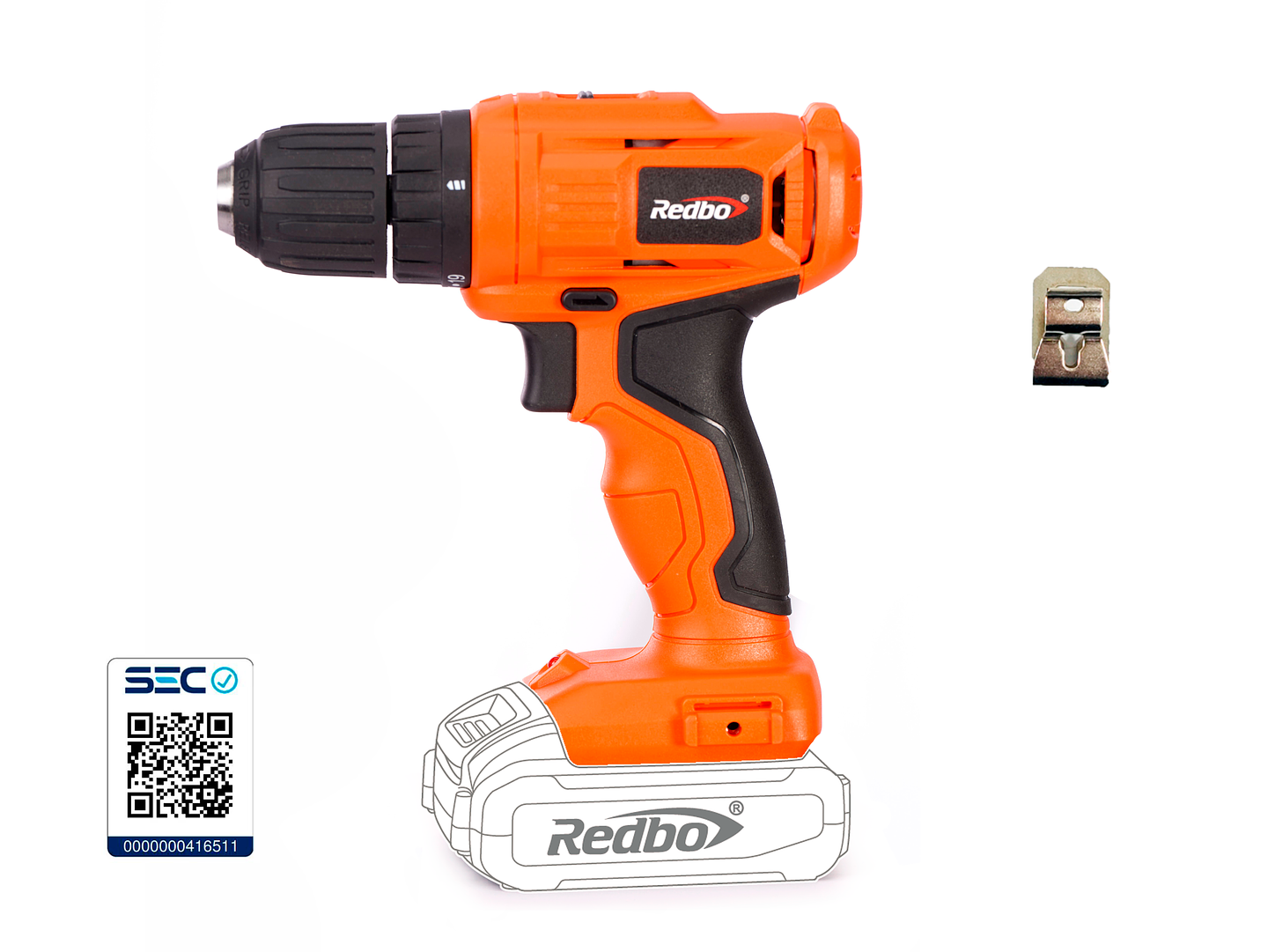 Taladro Inalámbrico REDBO CD 21V-10 2