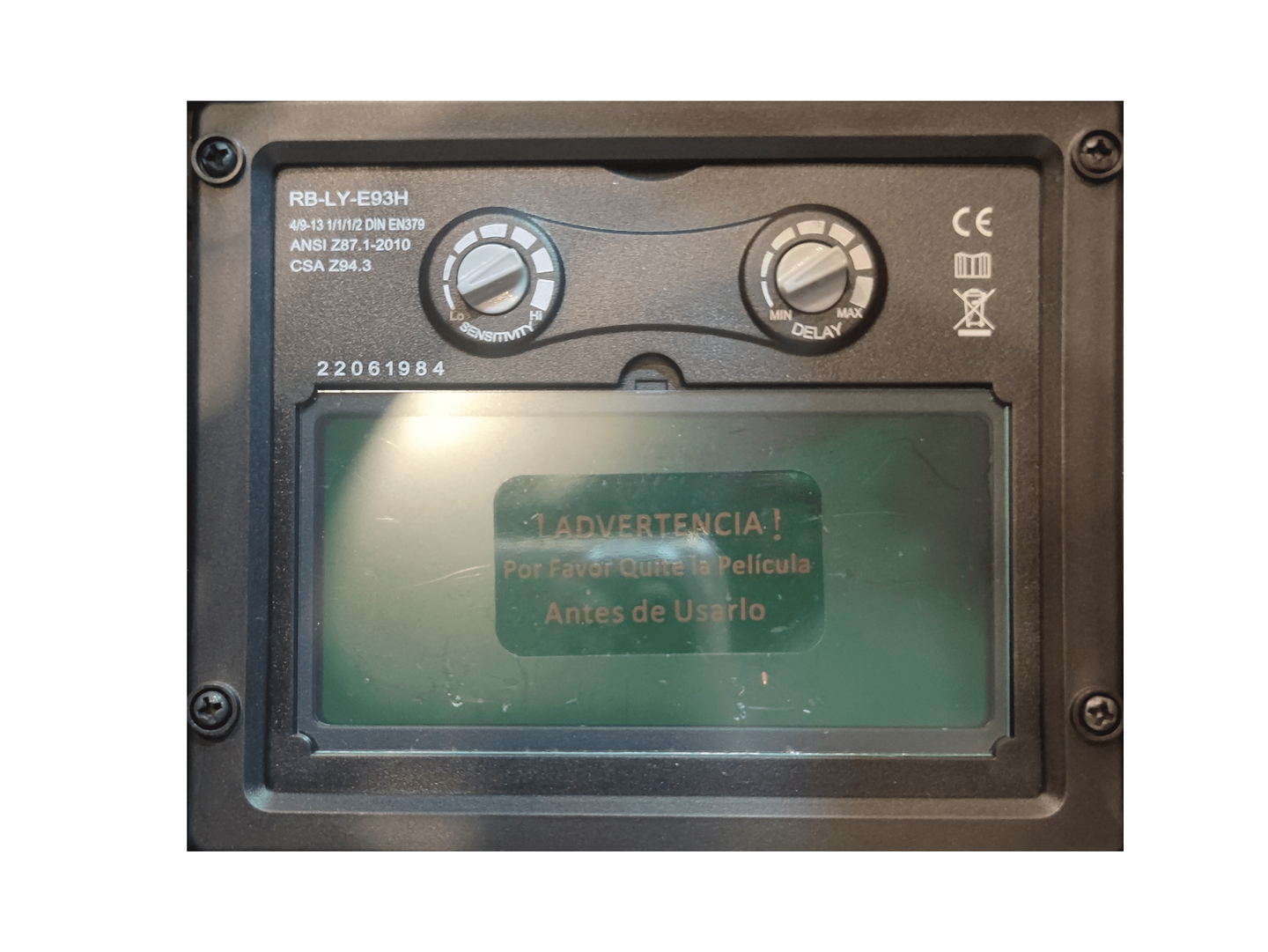 REDBO RB-LY93H 光敏焊接面罩 4