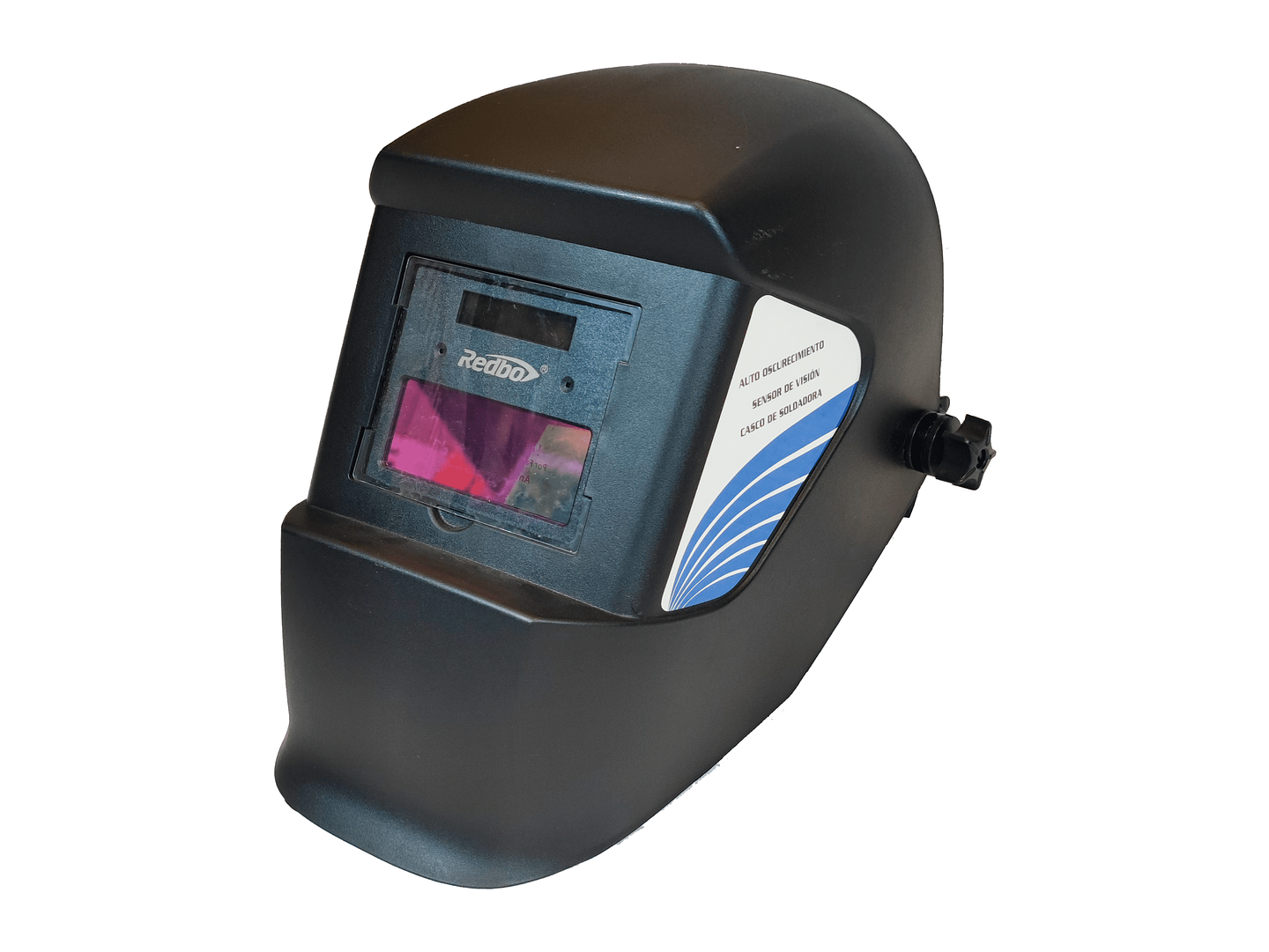 Máscara de Soldar Fotosensible Redbo RB-LY-3200HS (Automática, Solar/Litio, DIN 9-13) 3