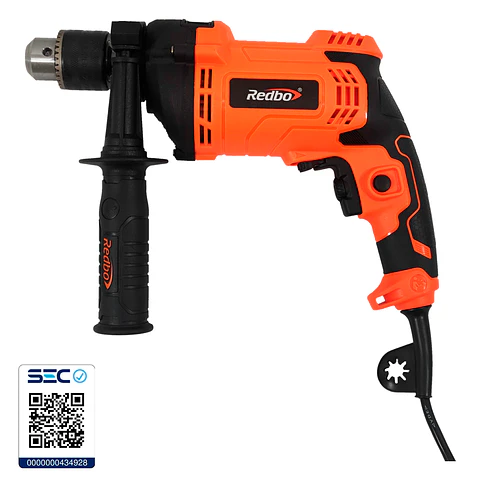 Taladro Eléctrico Redbo ED 1050-13I (1050W, Mandril 13mm) + Accesorios