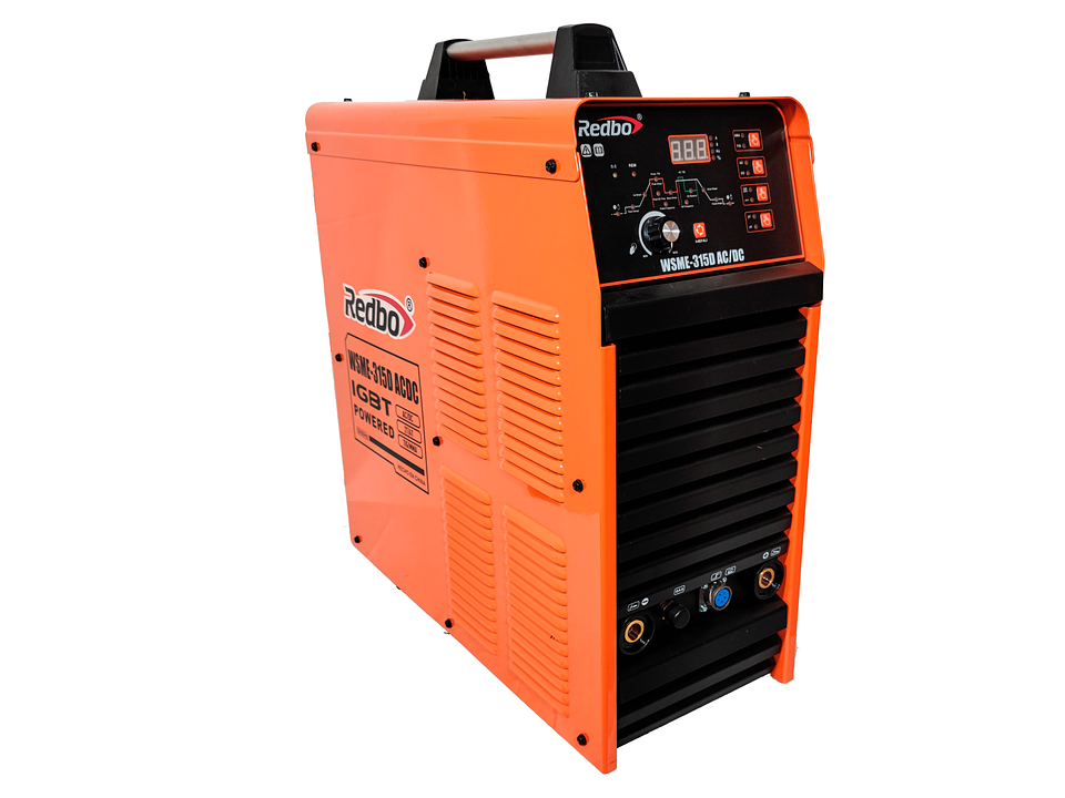 Soldadora Inverter Industrial Trifásica Redbo WSME-315D AC/DC (290A, 380V, Panel Digital, TIG Aluminio HF / MMA) 1
