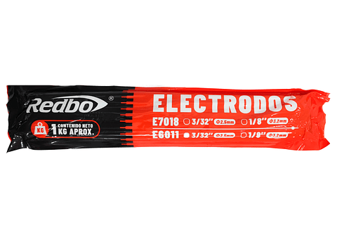 Electrodo 6011 3/32 Redbo