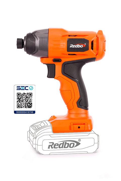 Atornillador de Impacto Inalámbrico Redbo SD 21V-10I 21V (Solo Herramienta - Sin Batería)