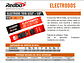 Electrodos de Soldadura 7018 Redbo (1/8