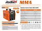 Soldadora Inverter REDBO MMA-250PFC - Thumbnail 5