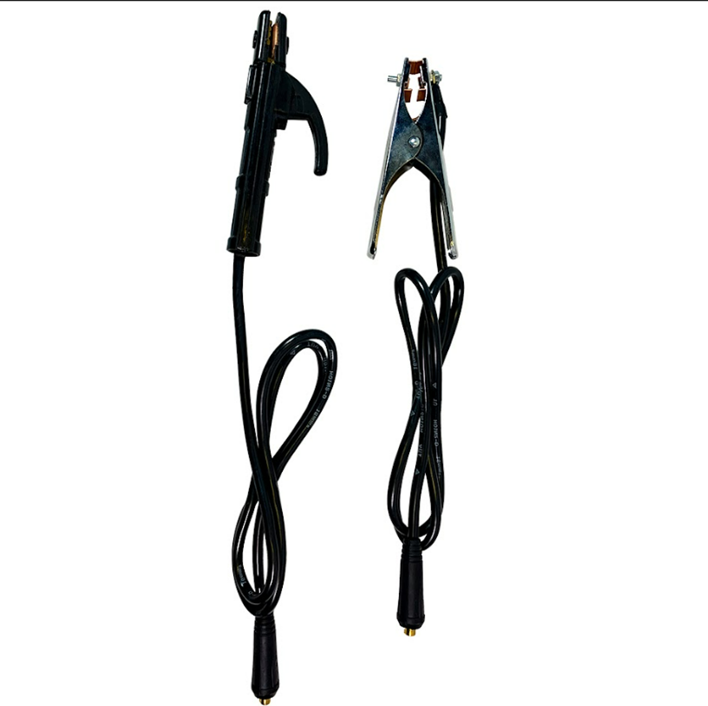 KIT CABLES ARCO MANUAL (INCLUYE PINZA PORTA ELECTR. Y TOMA TIERRA) 1