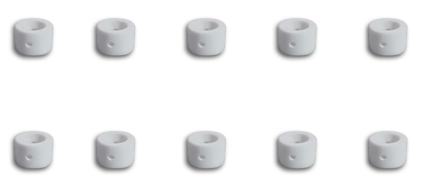 Kit 10 uni. Anillo de cerámica consumible de plasma CUT PT31 REDBO 1