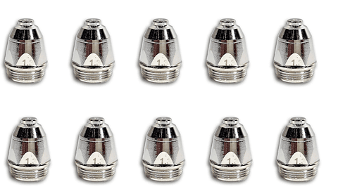 Kit 10 uni. boquillas consumible de plasma 1,3 CUT P80 REDBO