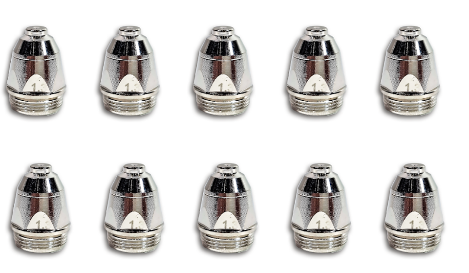 Kit 10 uni. boquillas consumible de plasma 1,3 CUT P80 REDBO 1