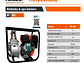 Motobomba de Agua Bencinera Redbo WP-30 (3