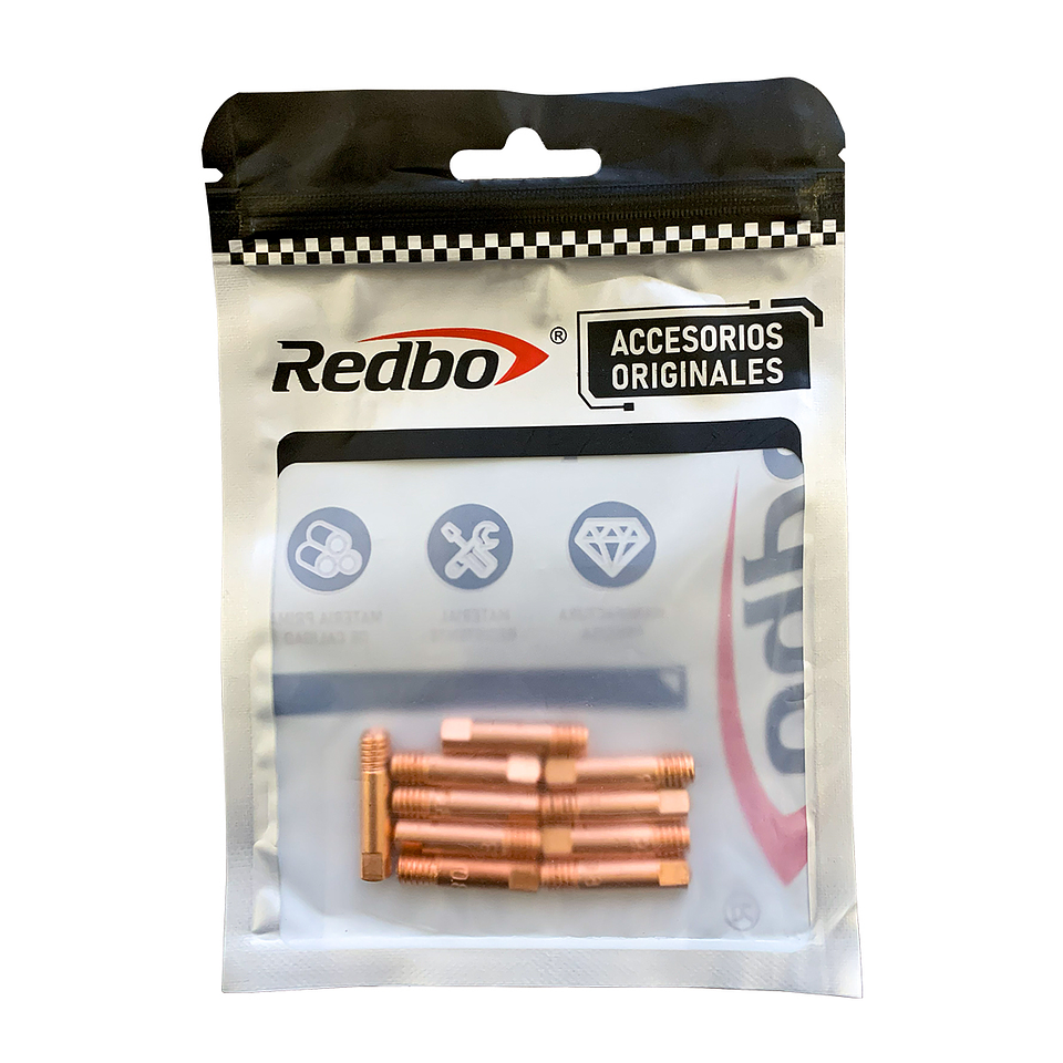 Kit 10 uni. boquillas de contacto 0,8 mm REDBO 2