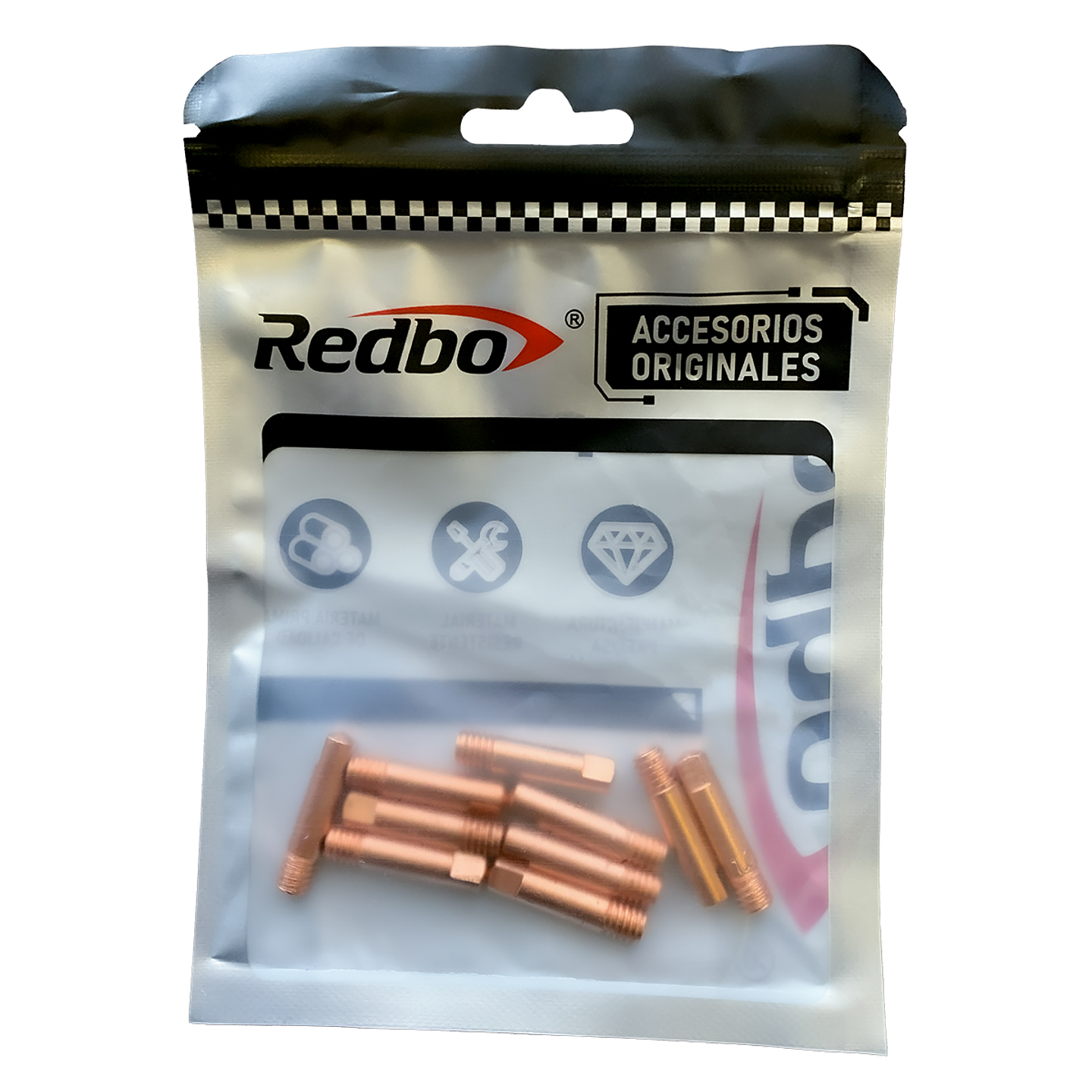 Kit 10 uni. boquillas de contacto 1,0 mm REDBO 2
