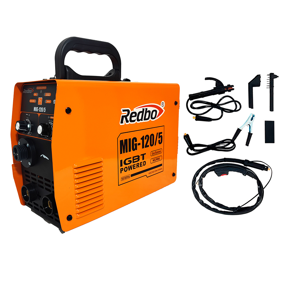 Pack Mig 120/5 + 2 Alambres 5 Kg + Electrodo 2