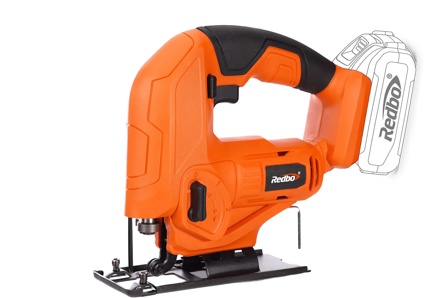 Sierra Caladora Inalámbrica REDBO JS 21V-25 3