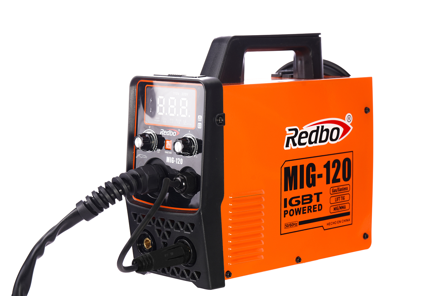 Súper Kit Soldadora Redbo MIG-120 3 en 1 + Alambre Flux 1Kg y Electrodos 1Kg 2