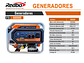 Generador a Gasolina Redbo FS-6000E 