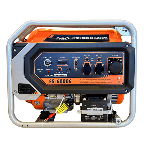 Generador Bencinero FS-6000 E Partida Eléctrica