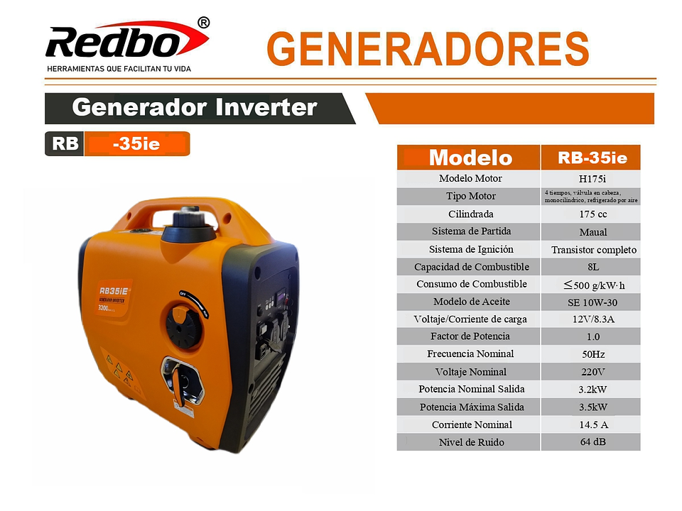 Generador Inverter RB 35ie 4