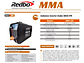 Soldadora Inverter REDBO MMA-200 NEGRA - thumbnail 3