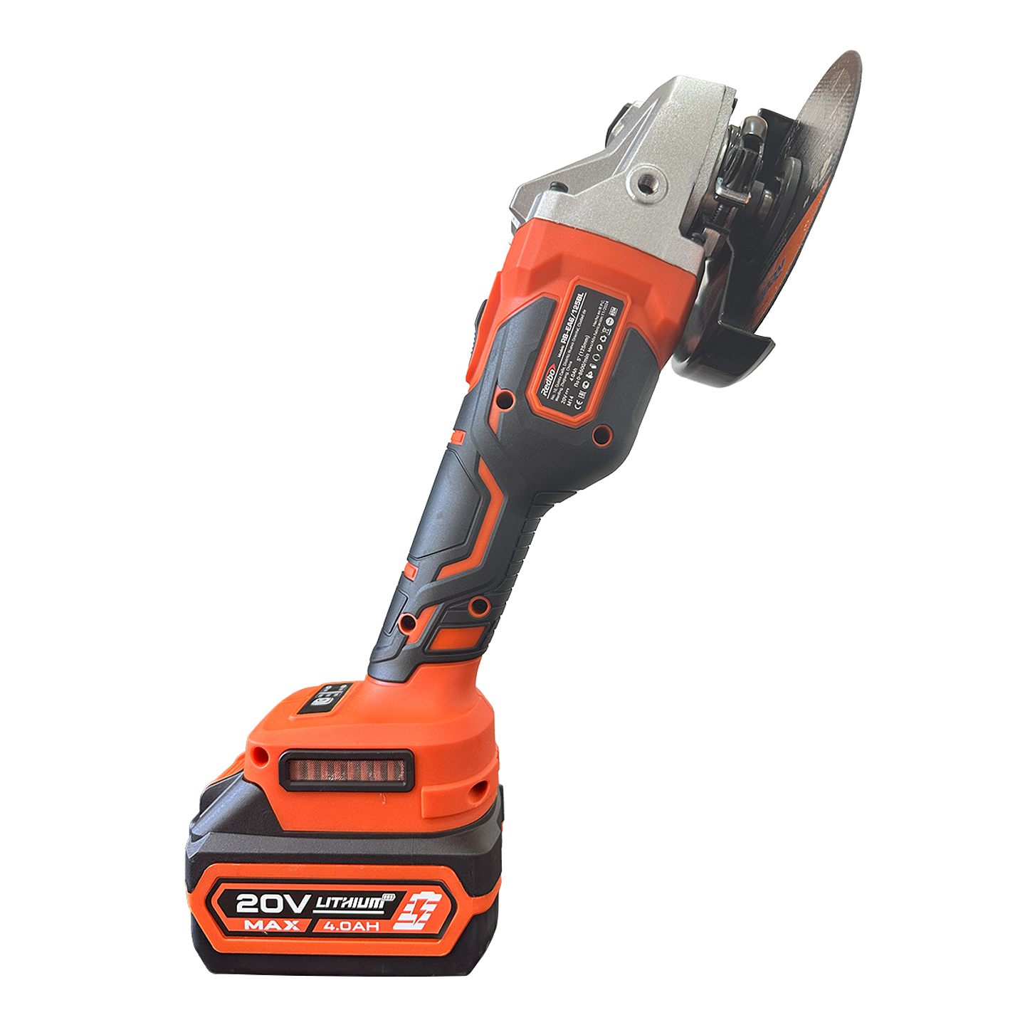 Esmeril Angular Inalámbrico Redbo 20V Brushless (RB-EA6/125BL) 4.5