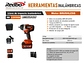 Llave de Impacto Inalámbrica Redbo 20V Brushless (RB-LI20V800) 800 N.m 1/2