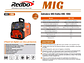 Soldadora Inverter Multiproceso Redbo MIG-135G (135A, 3 en 1: MIG Sin Gas / MMA / LIFT TIG) - Miniatura 4