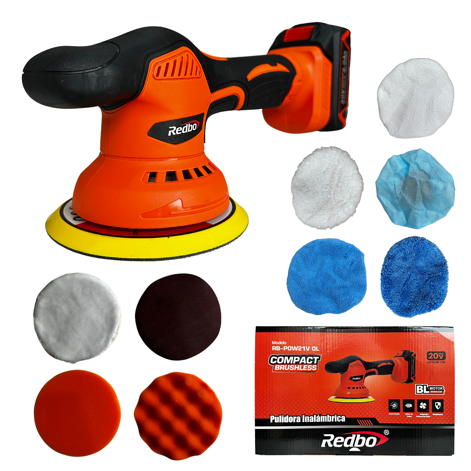 Pulidora Inalámbrica RB-POW21V OL 1