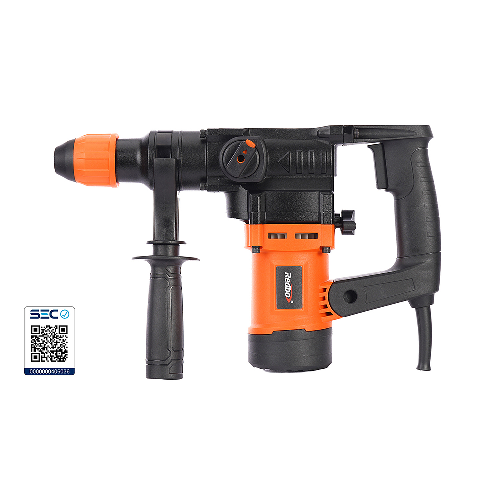 Rotomartillo Eléctrico Redbo RH 1000-26 (1000W, Motor Vertical) + Maleta y Accesorios 2