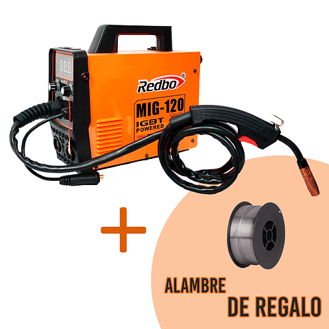 Soldadora REDBO MIG-120 + Alambre de regalo !!!