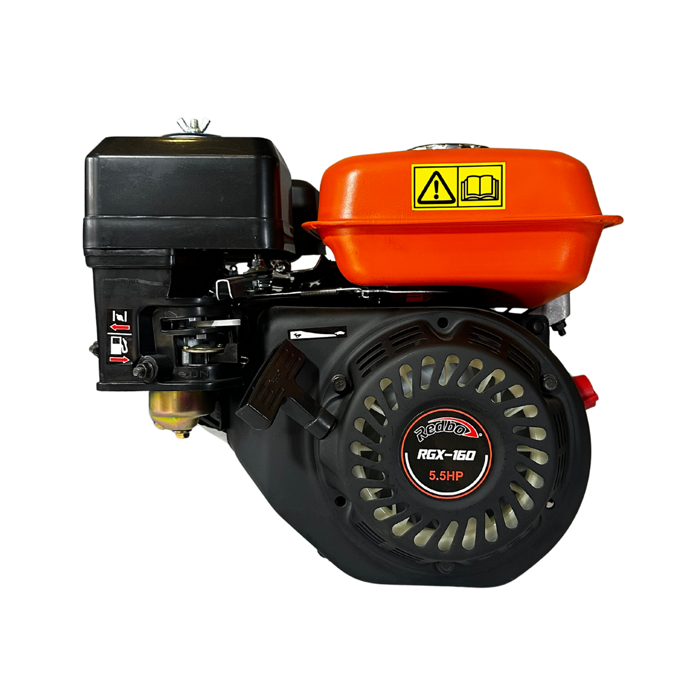 Motor de Gasolina Estacionario Redbo RGX-160 (5.5 HP, 163 cc, Eje Horizontal) 1