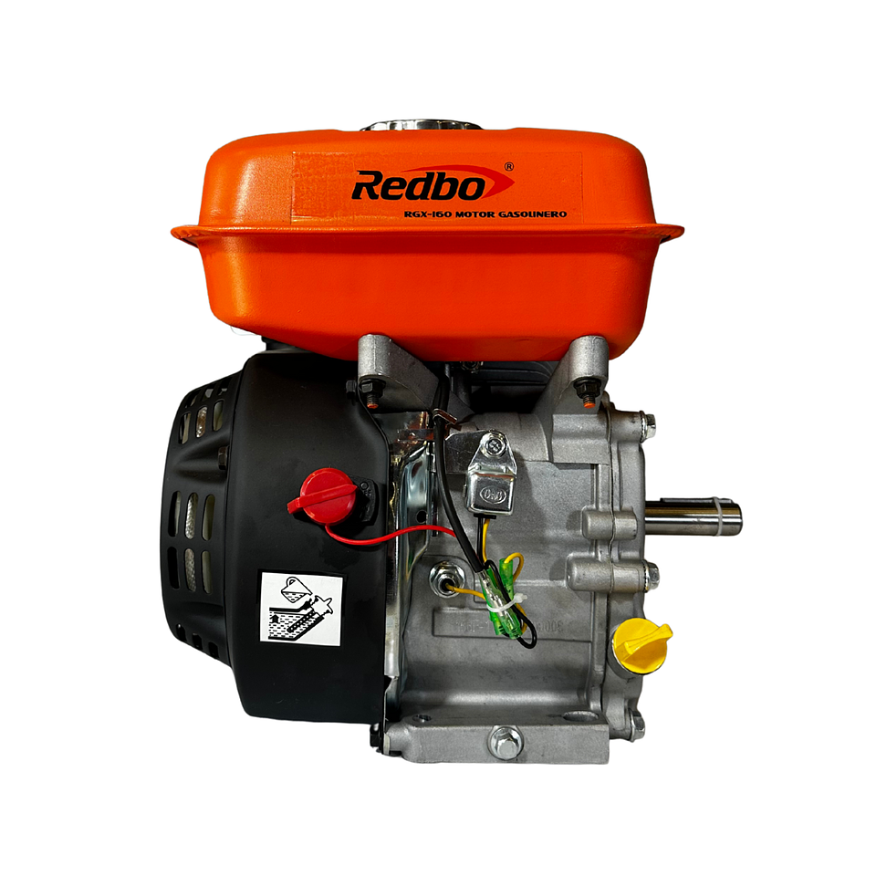 Motor de Gasolina Estacionario Redbo RGX-160 (5.5 HP, 163 cc, Eje Horizontal) 3