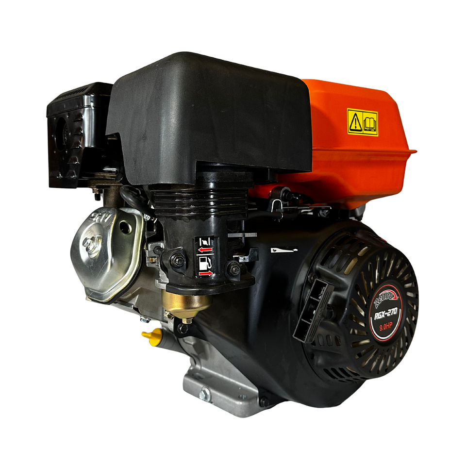 Motor de Gasolina Estacionario Redbo RGX-270 (9 HP, 270 cc, Eje Horizontal) 2