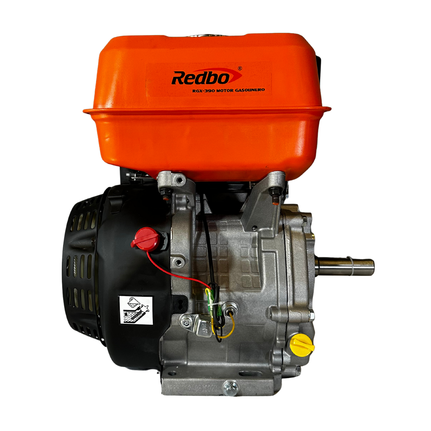 Motor de Gasolina Estacionario Redbo RGX-390 (13 HP, 389 cc, Eje Horizontal) 3