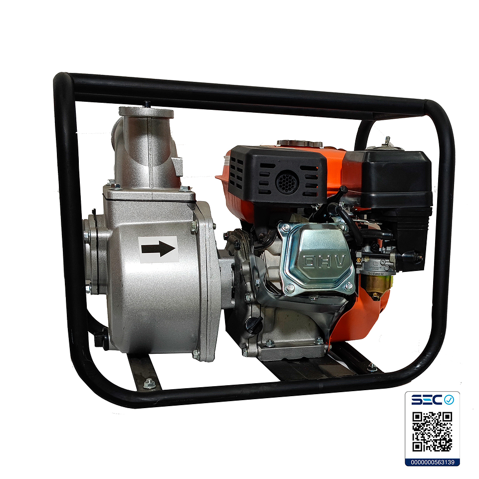 Motobomba de Agua Bencinera Redbo WP-30 (3
