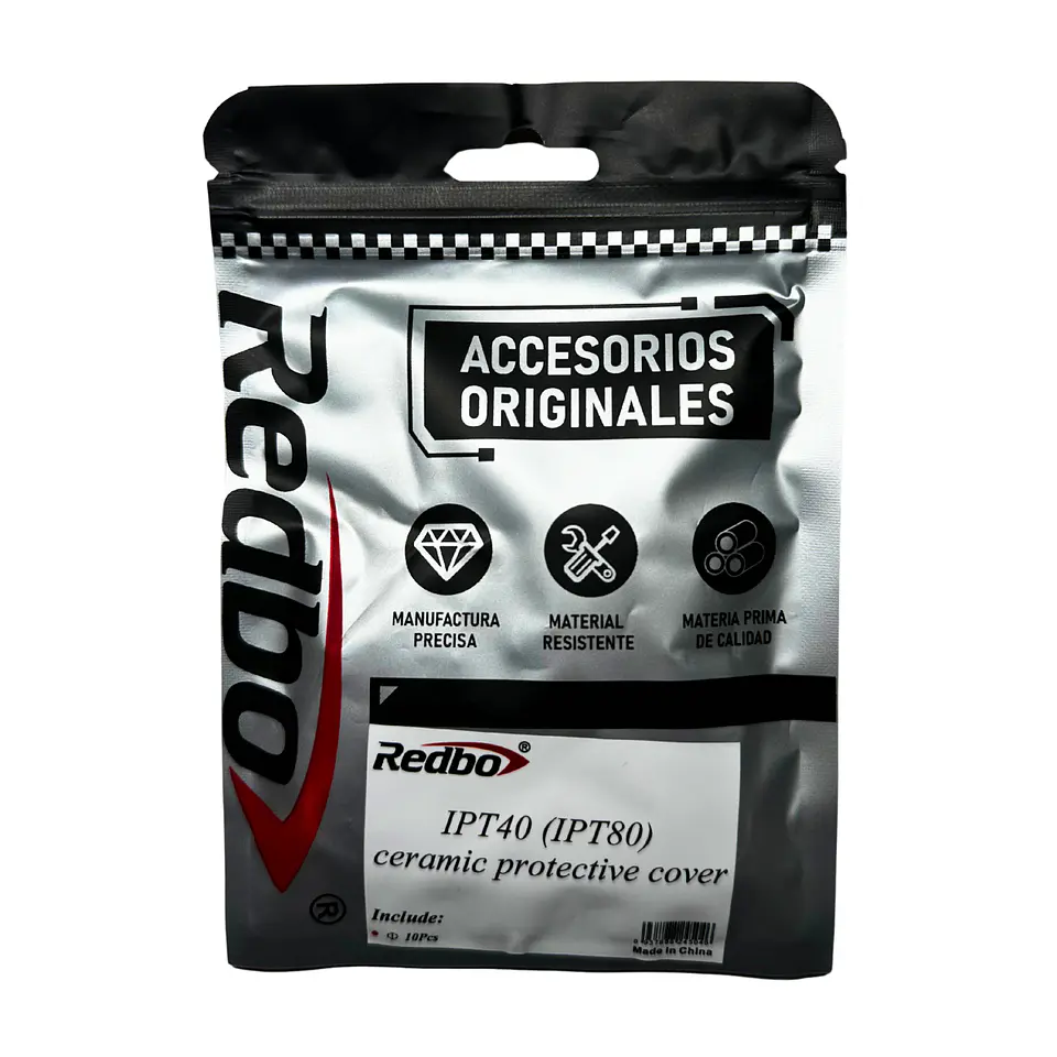 Kit 10 uni. Anillo de cerámica consumible de plasma CUT PT40 REDBO 3