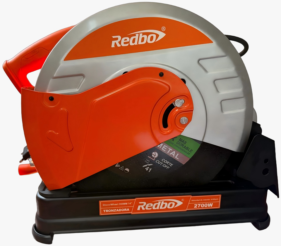 Tronzadora de Metales Redbo RCM-14N355 (2700W, 14 Pulgadas, Capacidad 100mm) 2