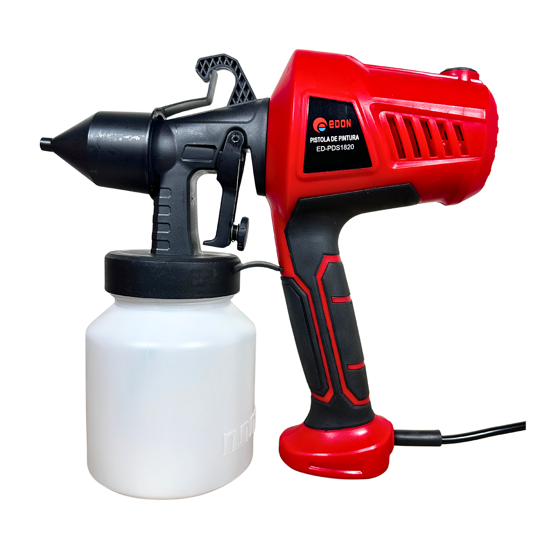 Pistola Eléctrica Para Pintar 500w 800ml 5