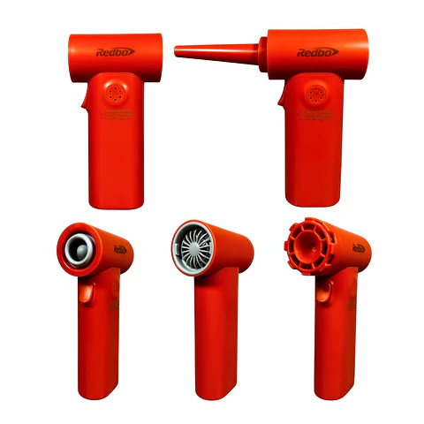 Mini Aspirador y Soplador Portátil 4 en 1 (TurboFan 110.000 RPM) + Linterna