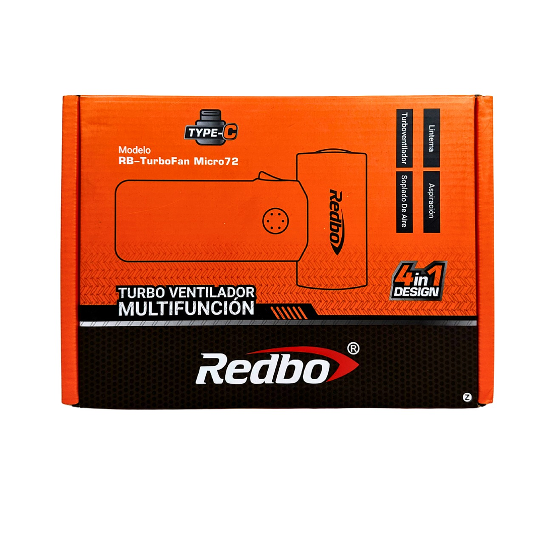 Mini Aspiradora Sopladora Inalámbrica 2en1 recargable TurboFan   9