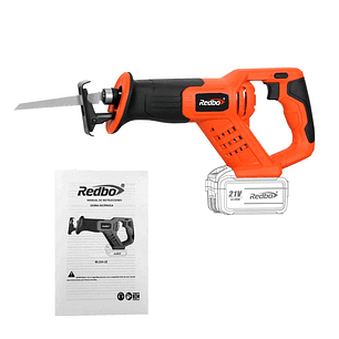 Sierra Sable Inalámbrica REDBO RS 21V-22+ CARGADOR Y BATERIA DE 2.0 AH
