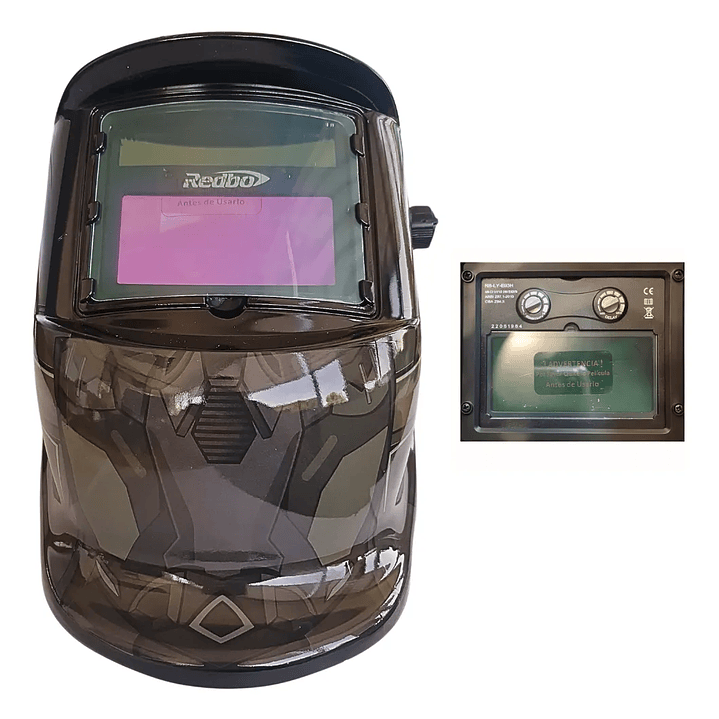 Máscara de soldar Fotosensible REDBO RB-LYE95h 4