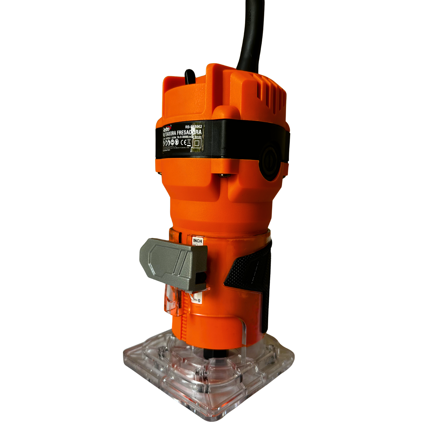 Fresadora de Mano Redbo RB-FR5062 (550W, 6mm, Incluye Set 15 Fresas) 1