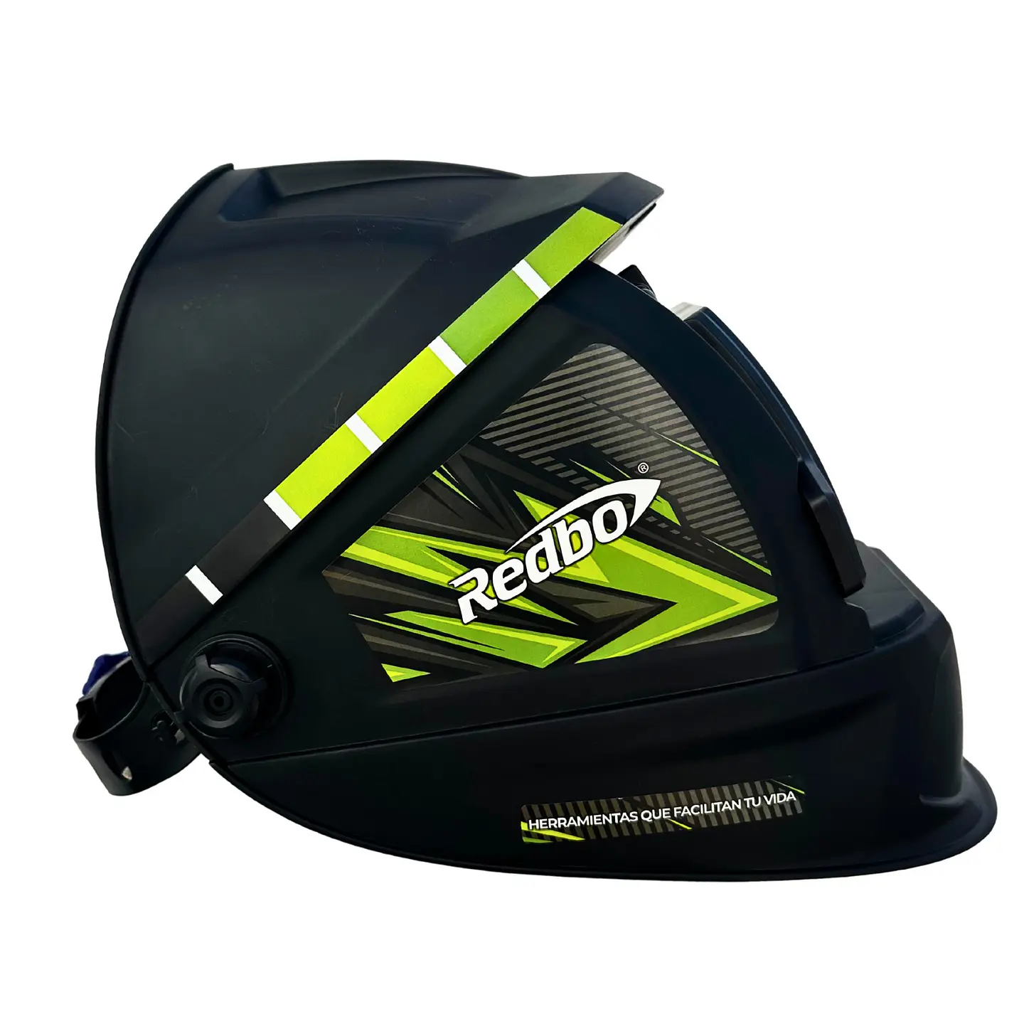 Máscara de Soldar Fotosensible Redbo True Color con Ventana Abatible (RB-4000TC-2) 6