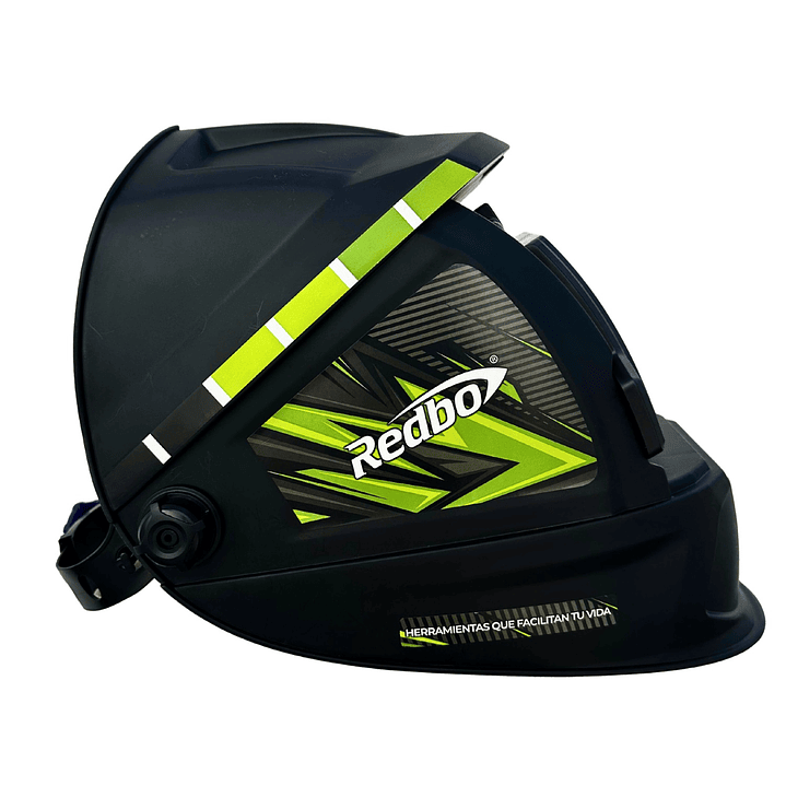 Máscara de Soldar Fotosensible Redbo True Color con Ventana Abatible (RB-4000TC-2) 6