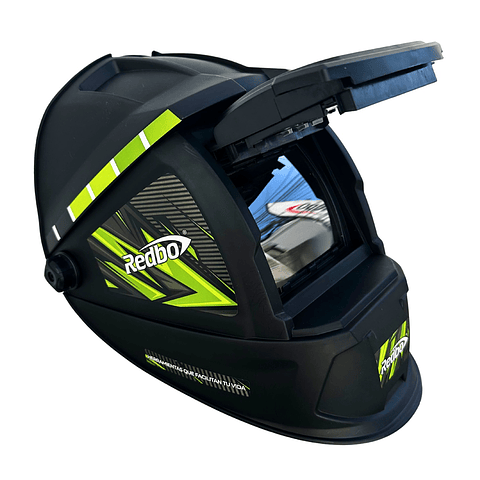 Máscara de Soldar Fotosensible Redbo True Color con Ventana Abatible (RB-4000TC-2)