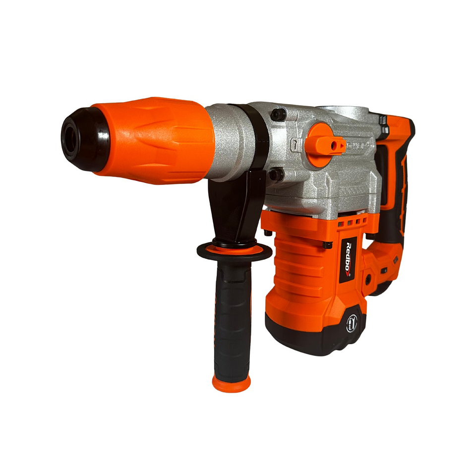 Rotomartillo Industrial Redbo RH1600-100 SDS MAX (1600W, 10 Joules de Impacto, Kit de Demolición) 2